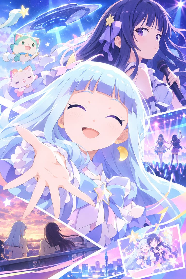 Magical Sisters Lulutto Lilly Cour 2: Studio Pierrot’s Magical Girl Icon Returns with New Ending Video